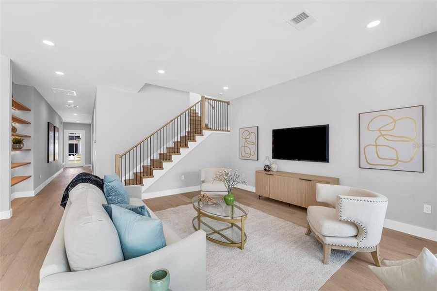 Furnished interior view inside a new home in College Park, Orlando (Image 43).