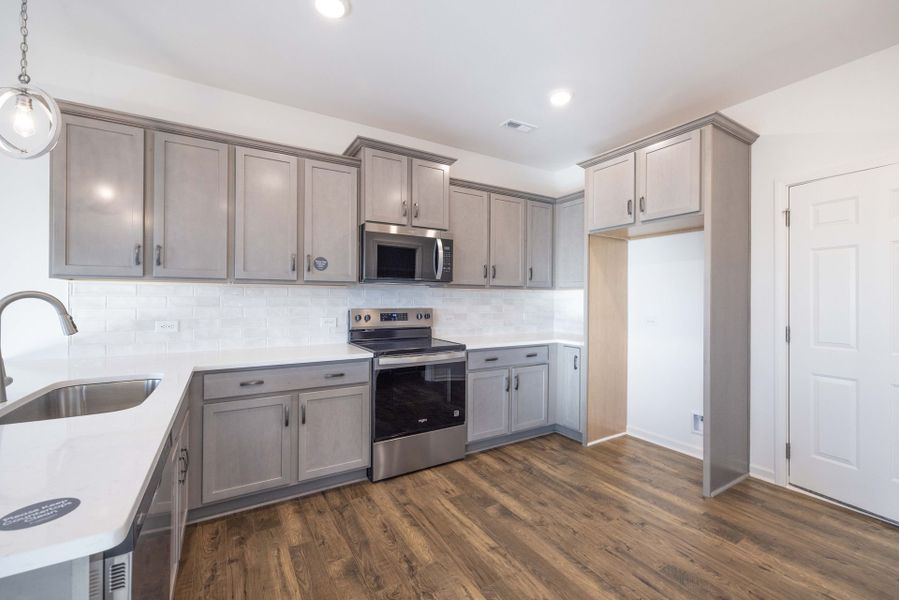 Furnished interior view inside a new home in Grandview, Albemarle (Image 4).