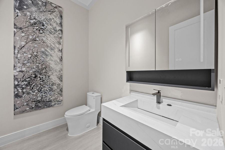 Furnished interior view inside a new home in , Charlotte (Image 15).