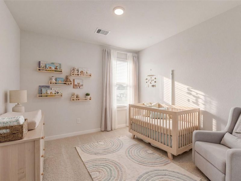 Furnished interior view inside a new home in Liberty Estates, Cleveland (Image 14).