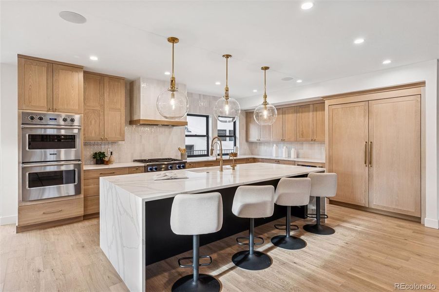 Furnished interior view inside a new home in , Denver (Image 40).