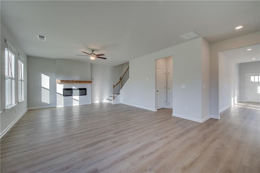 Spacious, unfurnished interior of a new home in Westminster, Covington (Image 27).