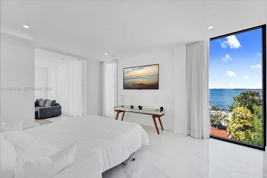 Furnished interior view inside a new home in , Miami Beach (Image 34). Furnished interior view inside a new home in , Miami Beach (Image 34).