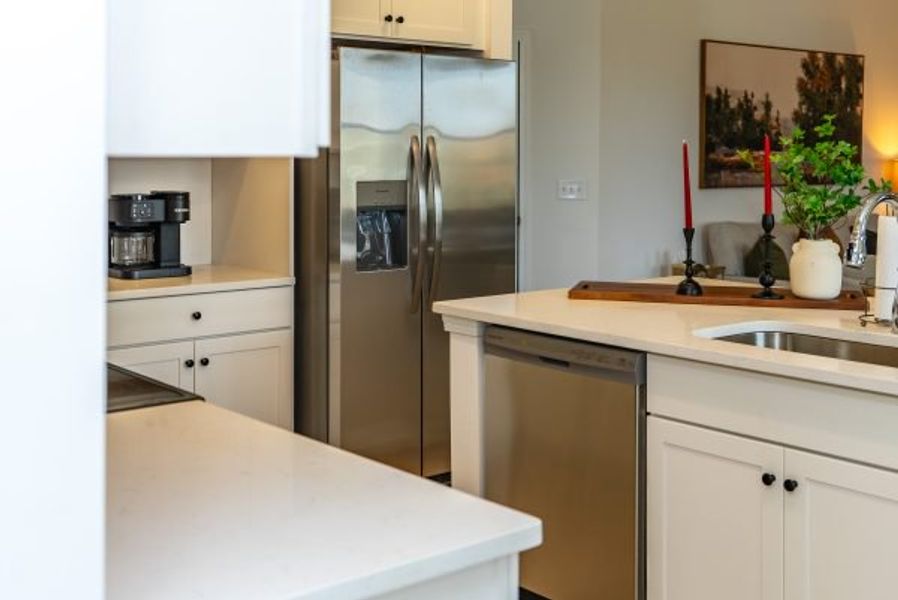 Representative furnished interior of a home built from the Graham by Piedmont Residential in Hampton Ridge, Jefferson (Image 14).