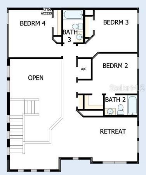 Floor Plan Second Floor