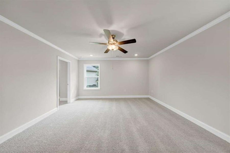 Spacious, unfurnished interior of a new home in Scarlett Place, Bowdon (Image 18).