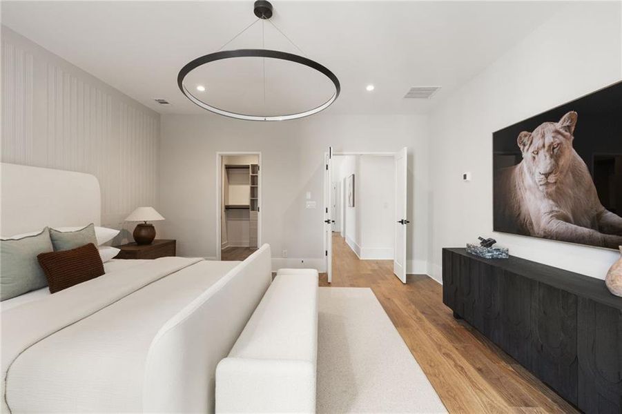 Furnished interior view inside a new home in , Atlanta (Image 11).