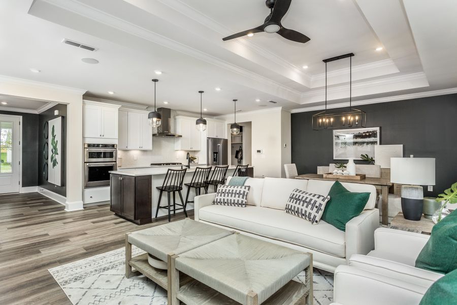 Representative furnished interior of a home built from the Stardom by Del Webb in Del Webb Carolina Ridge, Midland (Image 20).