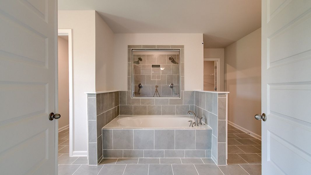 Furnished interior view inside a new home in Westwind Estates, Hampton (Image 28).