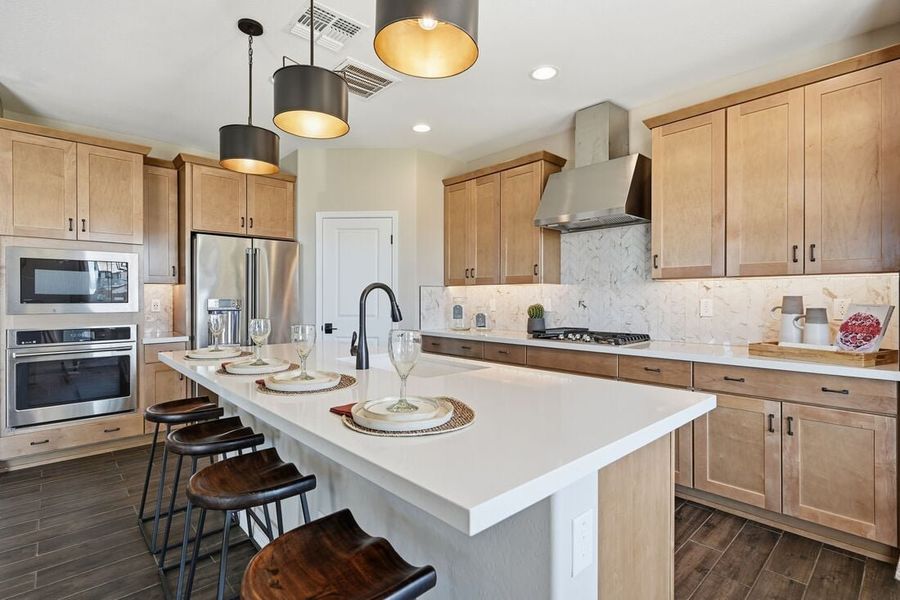 Furnished interior view inside a new home in La Mira, Mesa (Image 11). Furnished interior view inside a new home in La Mira, Mesa (Image 11).