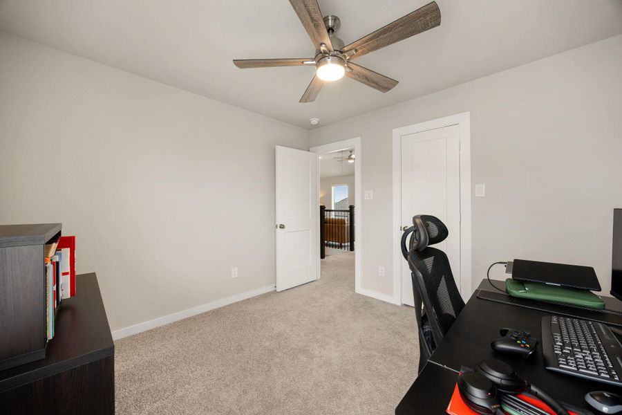 Furnished interior view inside a new home in Marvida, Cypress (Image 4).