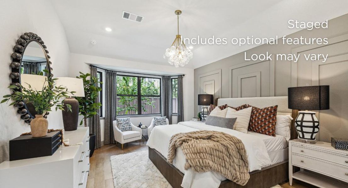 Furnished interior view inside a new home in WILDTREE 40', Montgomery (Image 7).