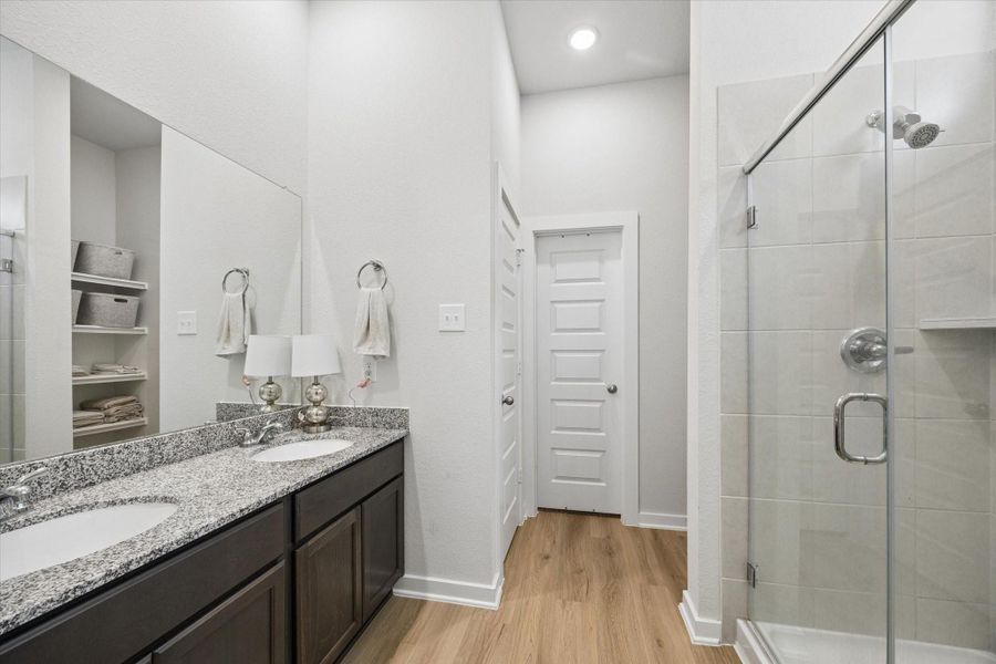 Furnished interior view inside a new home in , Bellville (Image 8). Furnished interior view inside a new home in , Bellville (Image 8).