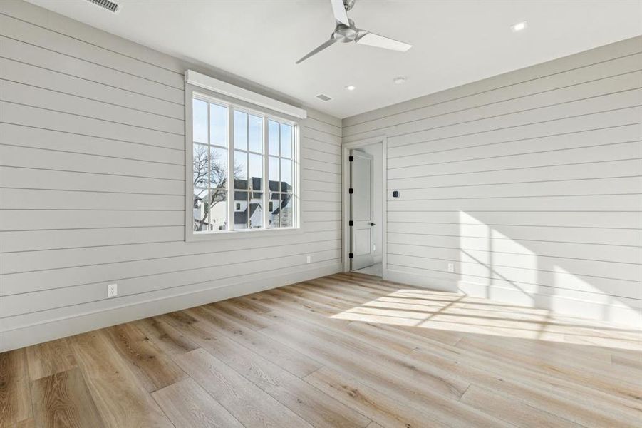 Upgraded accent walls Upgraded accent walls