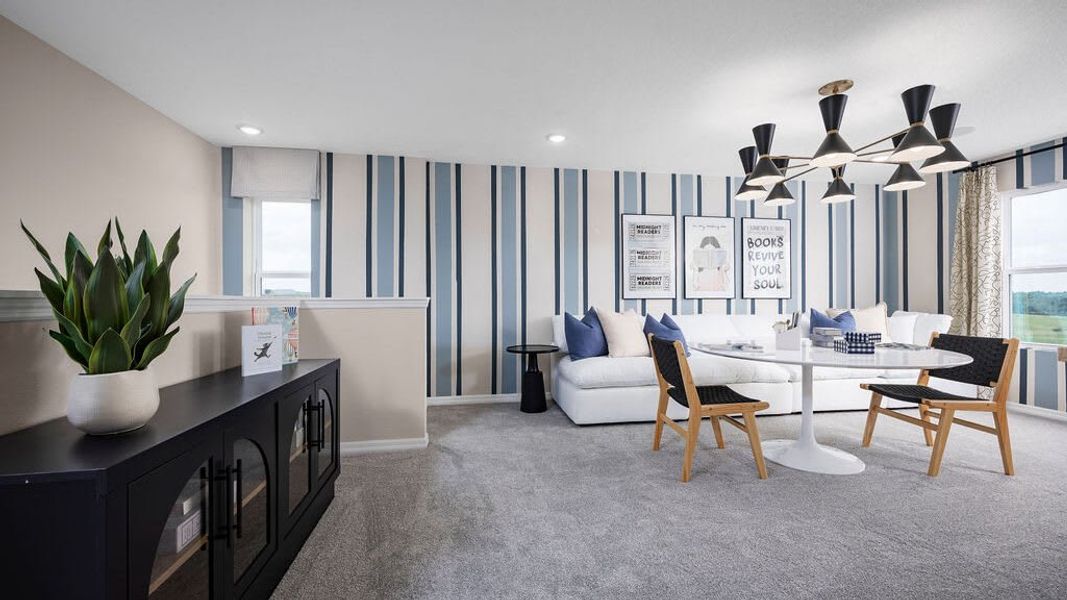 Second Family Room | Cape | Hodges Reserve | New Homes In Howey-in-the-Hills, FL by Landsea Homes Second Family Room | Cape | Hodges Reserve | New Homes In Howey-in-the-Hills, FL by Landsea Homes