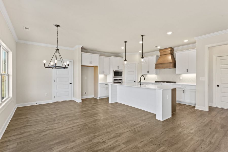 Furnished interior view inside a new home in Cherokee Knoll, Williamston (Image 6).