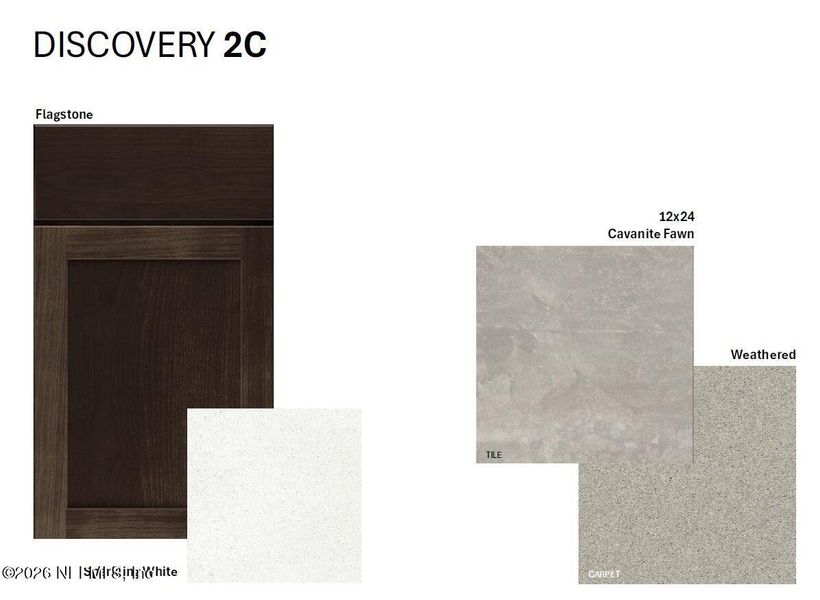 Sample of building materials used in homes in Panther Creek, Jacksonville (Image 4).