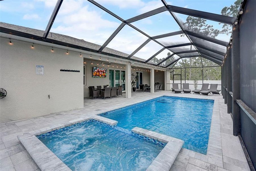 Exterior details and patio area of a home in , North Port (Image 24). Exterior details and patio area of a home in , North Port (Image 24).