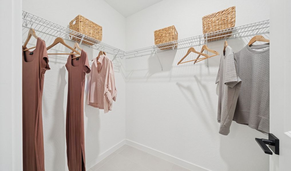 Primary Walk-In Closet