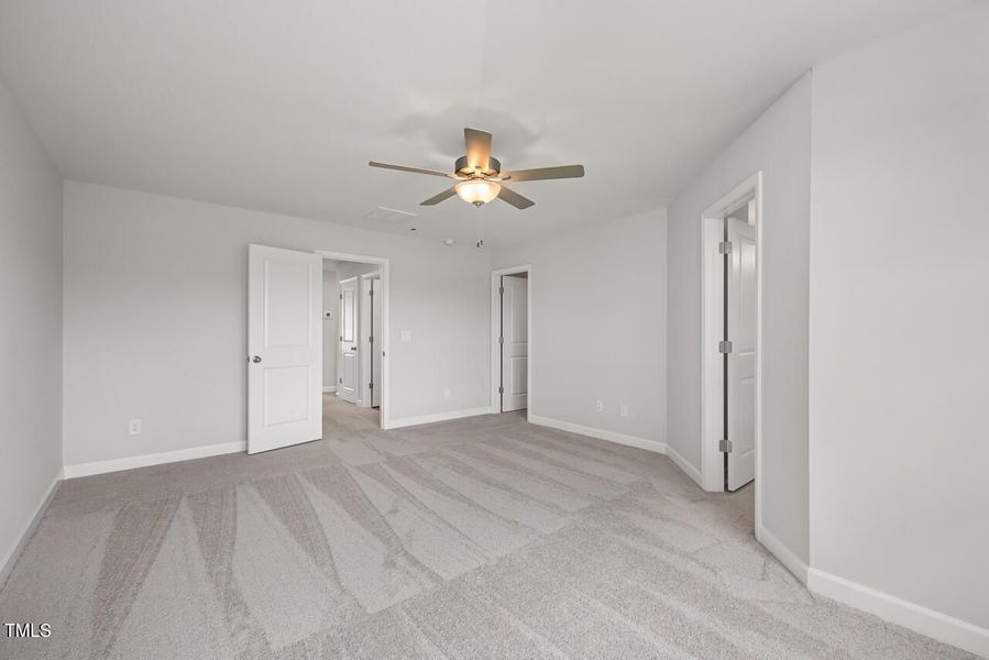 Spacious, unfurnished interior of a new home in Springvale, Fuquay Varina (Image 76).