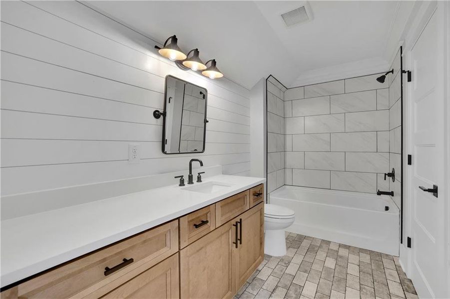 Furnished interior view inside a new home in , Canton (Image 29).