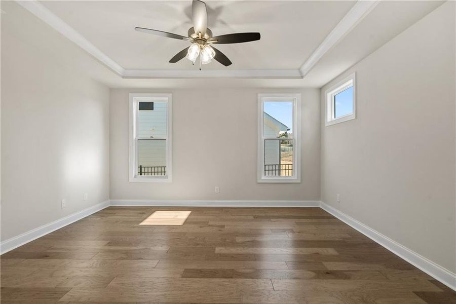 Spacious, unfurnished interior of a new home in Promenade at Sawnee Village, Cumming (Image 26). Spacious, unfurnished interior of a new home in Promenade at Sawnee Village, Cumming (Image 26).
