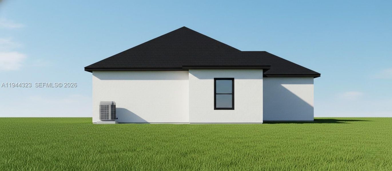 Exterior rendering of this home design in , North Port, FL (Image 3).