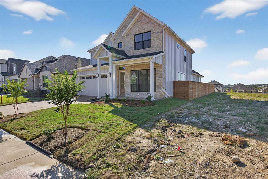 Exterior details and patio area of a home in Solterra, Mesquite (Image 20). Exterior details and patio area of a home in Solterra, Mesquite (Image 20).