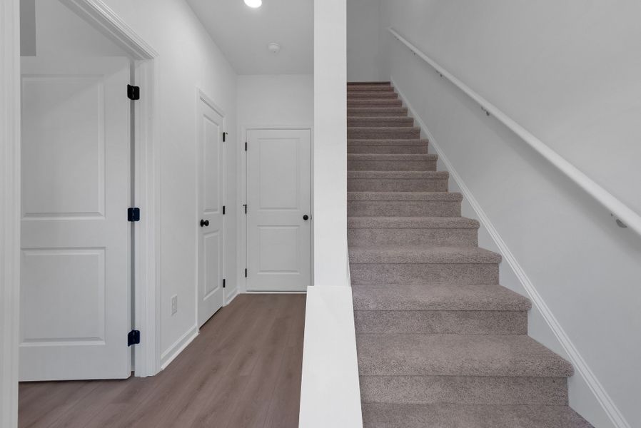 Spacious, unfurnished interior of a new home in Sweetbriar Place, Lebanon (Image 16). Spacious, unfurnished interior of a new home in Sweetbriar Place, Lebanon (Image 16).