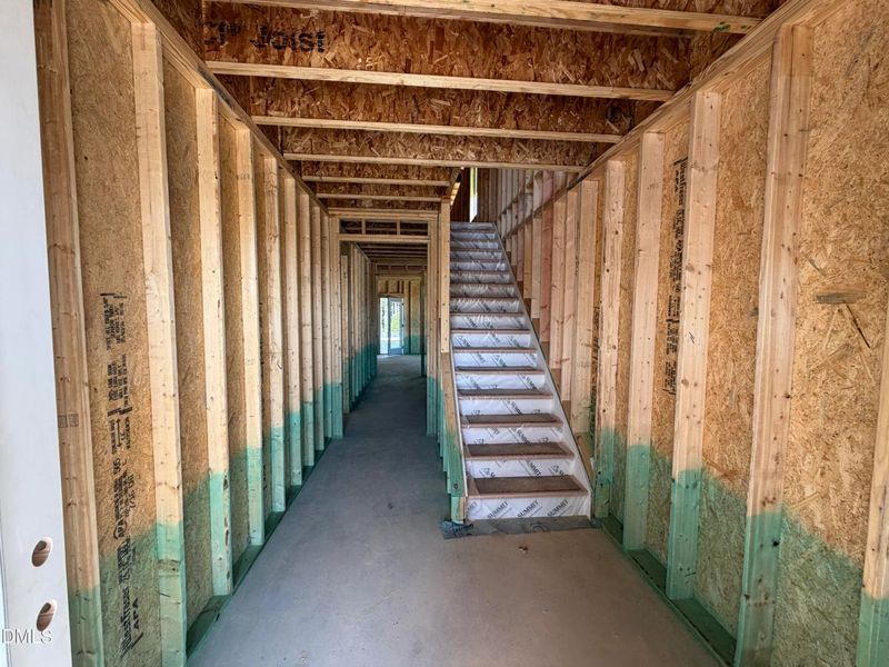 In-progress construction of a new home in Wendell Ridge, Wendell, NC (Image 24).