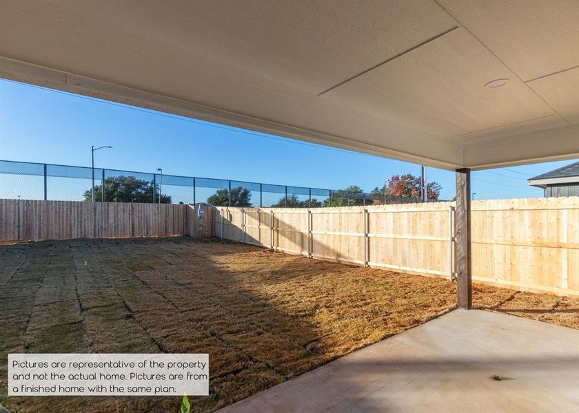 Exterior details and patio area of a home in , Abilene (Image 1). Exterior details and patio area of a home in , Abilene (Image 1).
