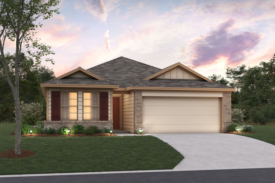 Freestone Elevation B Freestone Elevation B