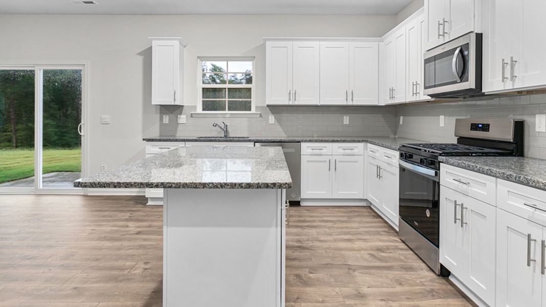 Furnished interior view inside a new home in The Landing at Summerhaven, Mebane (Image 7).