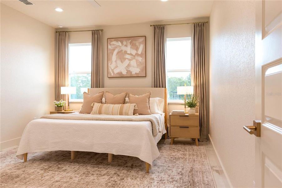 Furnished interior view inside a new home in , Dunnellon (Image 48).