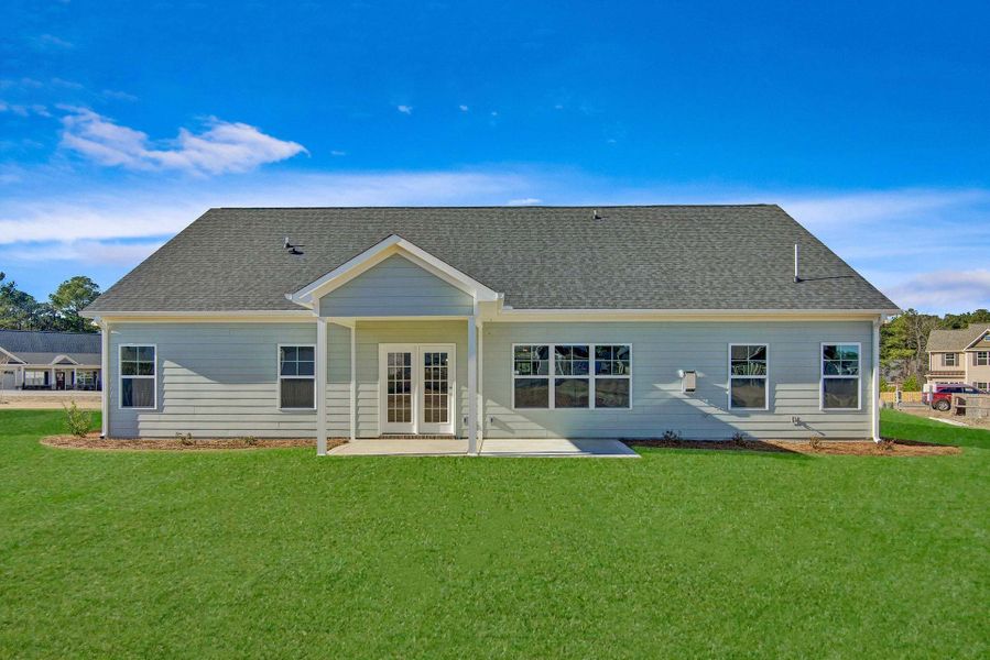 Representative exterior photo of a completed home built from the Bladen by Caviness & Cates Communities in Maggie Way, Wendell, NC (Image 172).