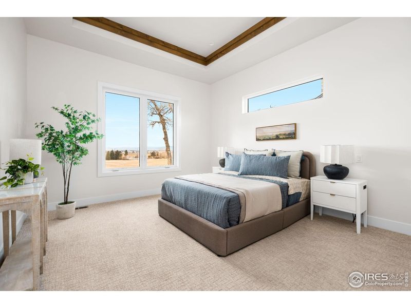 Furnished interior view inside a new home in , Timnath (Image 26).