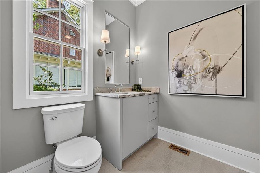 Furnished interior view inside a new home in , Atlanta (Image 38).