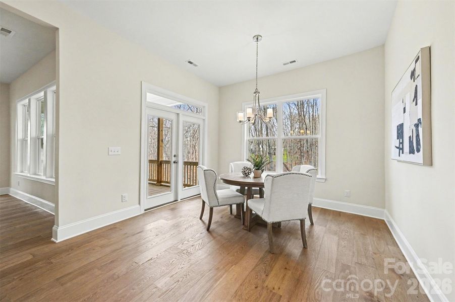 Furnished interior view inside a new home in Harbor Watch, Statesville (Image 34).