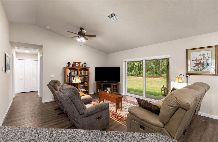 Furnished interior view inside a new home in , Citrus Springs (Image 42).