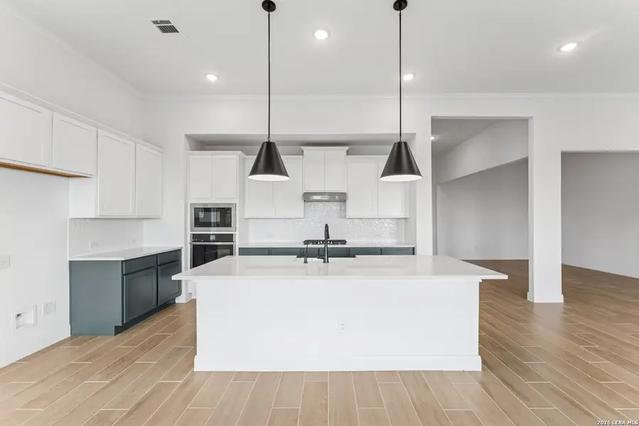 Furnished interior view inside a new home in Preserve at Annabelle Ranch, San Antonio (Image 4).