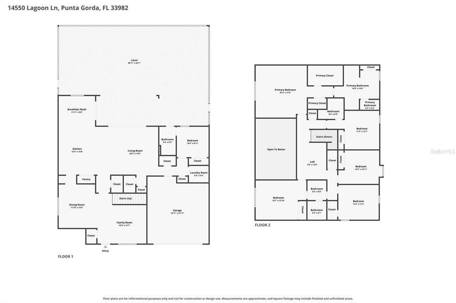 2D floor plan layout of this home in , Punta Gorda, FL (Image 7). 2D floor plan layout of this home in , Punta Gorda, FL (Image 7).