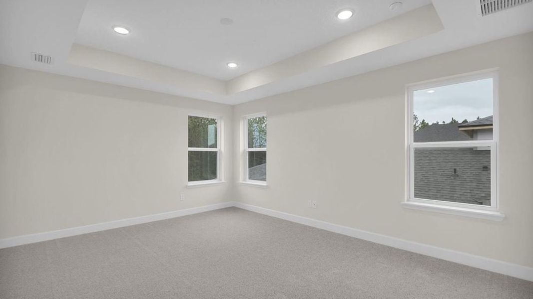 Representative unfurnished interior of a home built from the The Fanning by Providence Homes (Florida) in Reflections at Nocatee, Nocatee (Image 34).