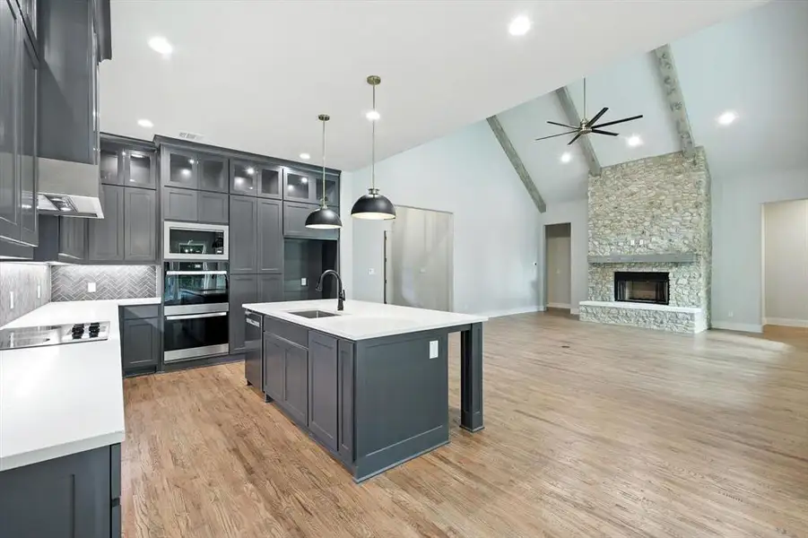 Furnished interior view inside a new home in , Waxahachie (Image 5).