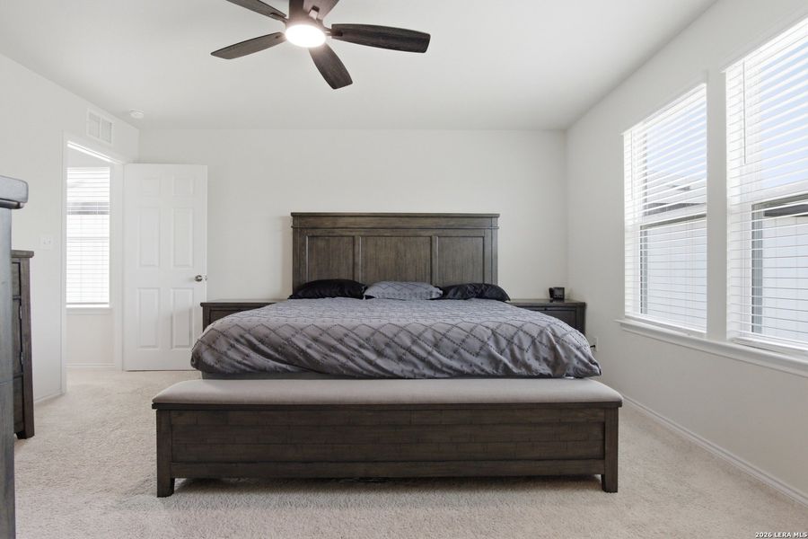 Furnished interior view inside a new home in Davis Ranch, San Antonio (Image 24).