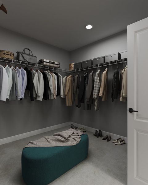 Furnished interior view inside a new home in Trailstone, Arvada (Image 13).