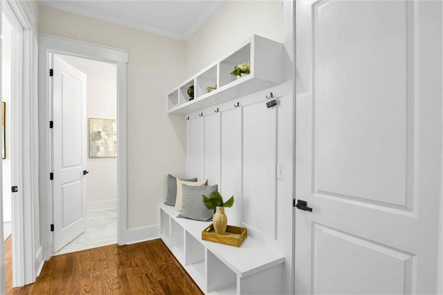 Furnished interior view inside a new home in , Snellville (Image 15).