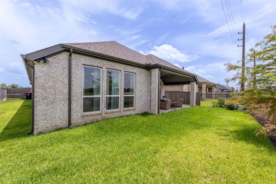 Exterior details and patio area of a home in , Hockley (Image 19).