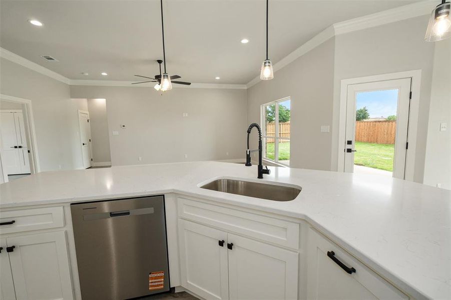 Furnished interior view inside a new home in , Mabank (Image 13).