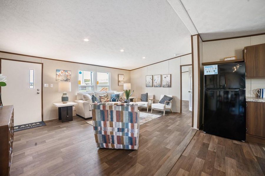 Furnished interior view inside a new home in , Montague (Image 4).