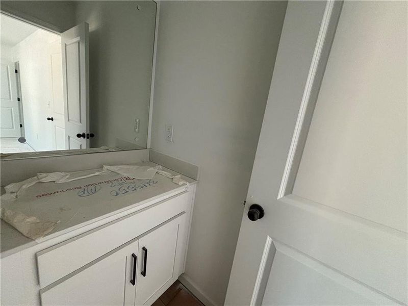 In-progress construction of a new home in Arbors at Richland Creek, Buford, GA (Image 28).